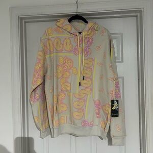Banana Monkey Hoodie in Bone Paisley by Scott Disick